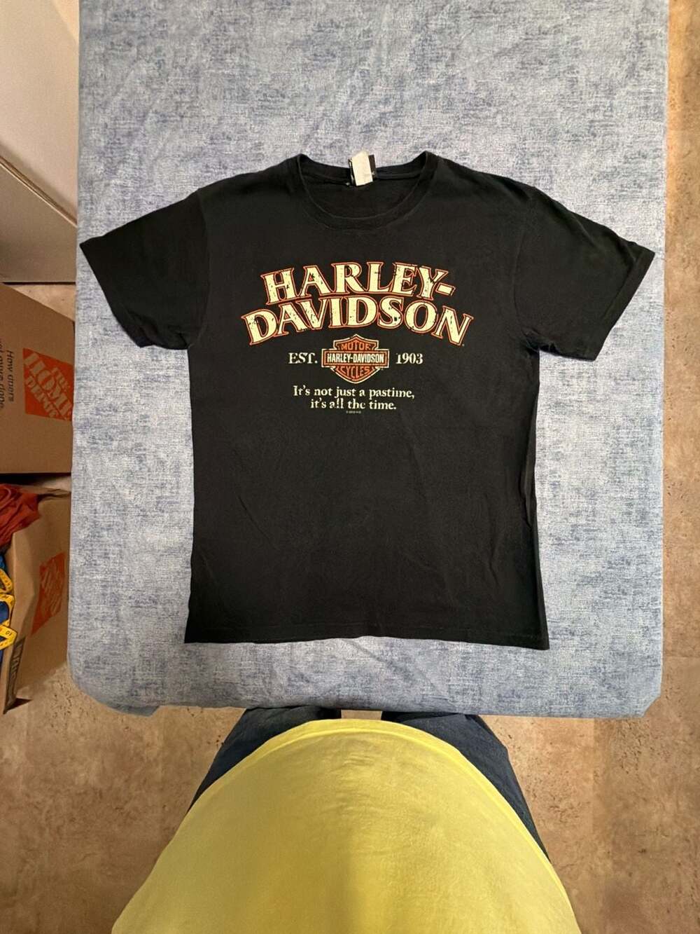 Harley-Davidson Roswell NM Champion Graphic T-Shirt Medium Black